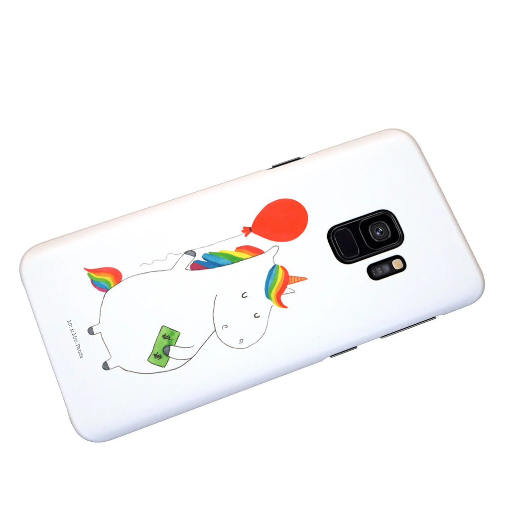 Handyhülle Einhorn Luftballon Handyhülle, Handycover, Cover, Handy, Hülle, Iphone 10, Iphone X, Einhorn, Einhörner, Einhorn Deko, Pegasus, Unicorn, Luftballon, Geld, Lebenslust, Freude, Geschenk, Freundin