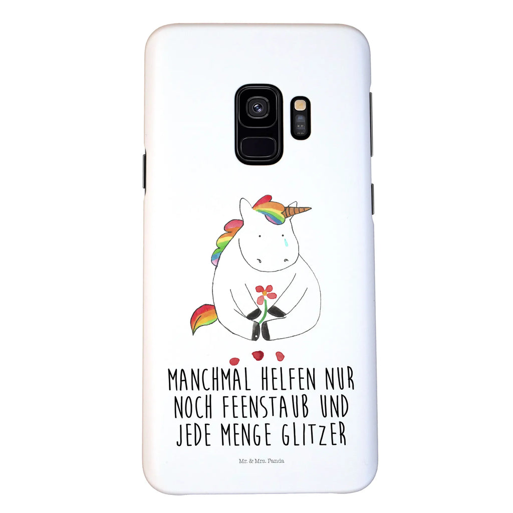 Handyhülle Einhorn Traurig Handyhülle, Handycover, Cover, Handy, Hülle, Iphone 10, Iphone X, Einhorn, Einhörner, Einhorn Deko, Pegasus, Unicorn, Glitzer, Trösten. Freundschaft, Freunde, Liebe, Trauer, Grußkarte, Blume