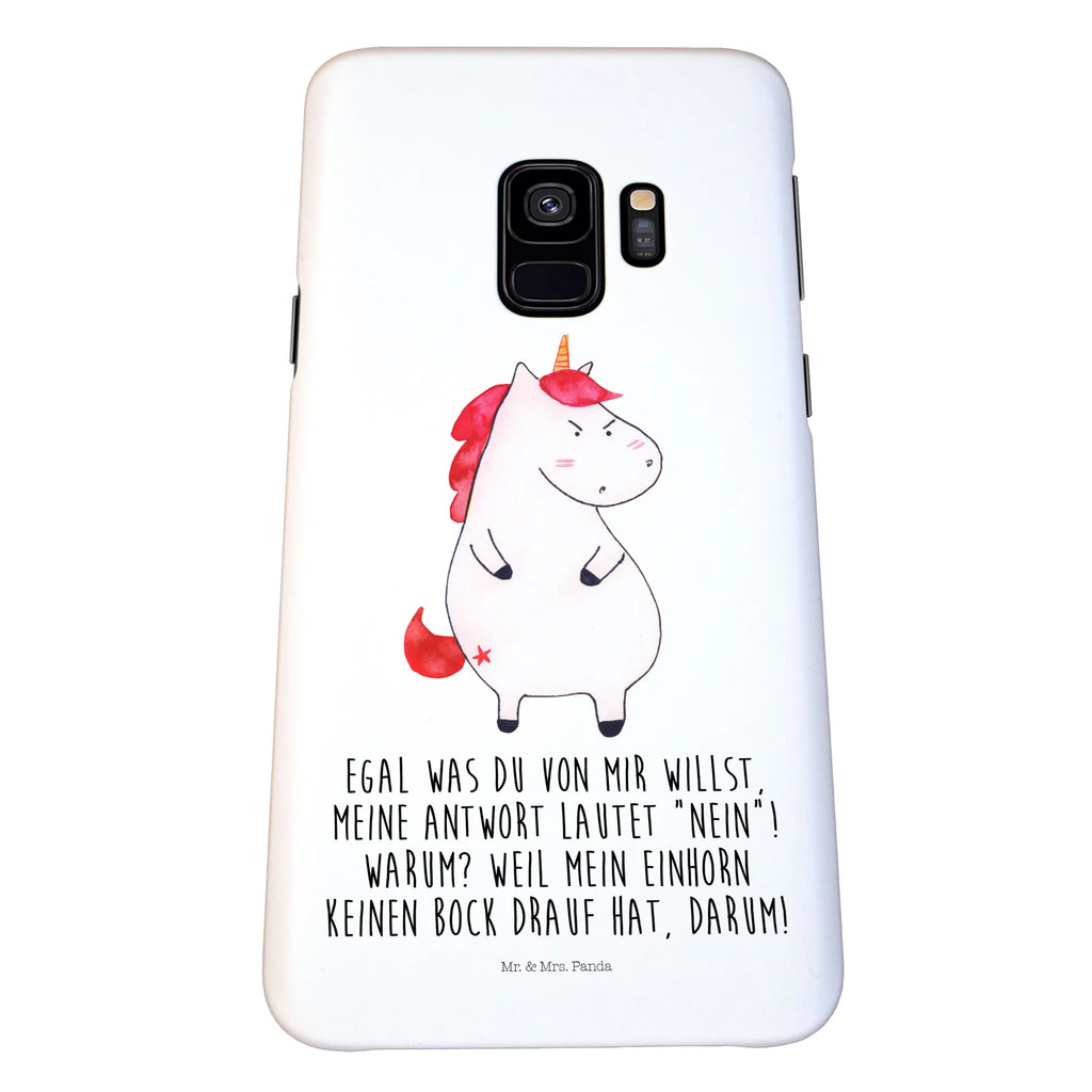 Handyhülle Einhorn Wut Handyhülle, Handycover, Cover, Handy, Hülle, Iphone 10, Iphone X, Einhorn, Einhörner, Einhorn Deko, Pegasus, Unicorn, Realität, Ansage, lustlos, nein, Büro, Arbeit, wütend, dumme Fragen, lustig, Spaß, Geschenk