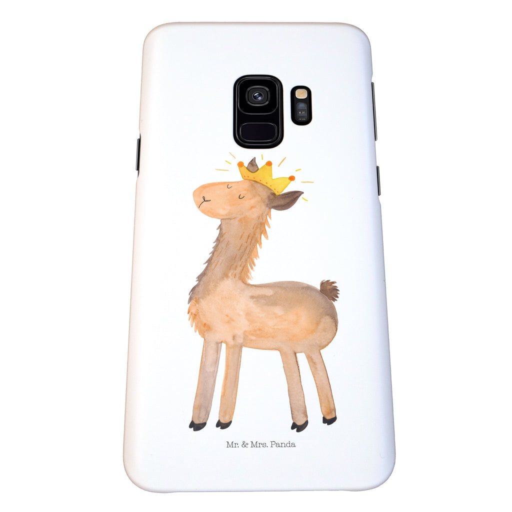 Handyhülle Lama König Handyhülle, Handycover, Cover, Handy, Hülle, Samsung Galaxy S8 plus, Lama, Alpaka, Lamas, König, Königin, Freundin, Mama, Papa, Büro Kollege, Kollegin, Chef, Vorgesetzter, Abi, Abitur