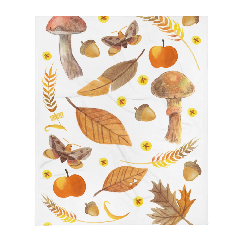 Babydecke Herbst Babydecke, Babygeschenk, Geschenk Geburt, Babyecke Kuscheldecke, Krabbeldecke, Blumen Deko, Frühlings Deko, Sommer Deko, Dekoration, positive Botschaft, Naturliebhaber, Outdoor, Natur, Abenteuer, Herbst, Herbstlaub, Geschenk Natur, Jahreszeit Motiv, Naturmotiv, Blätter, Blatt, September, Oktober, November, Pilze