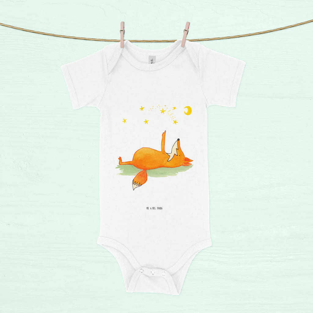 Organic Baby Body Fuchs Sterne Babykleidung, Babystrampler, Strampler, Wickelbody, Baby Erstausstattung, Junge, Mädchen, Fuchs, Füchse, tröstende Worte, Spruch positiv, Spruch schön, Romantik, Always Look on the Bright Side of Life