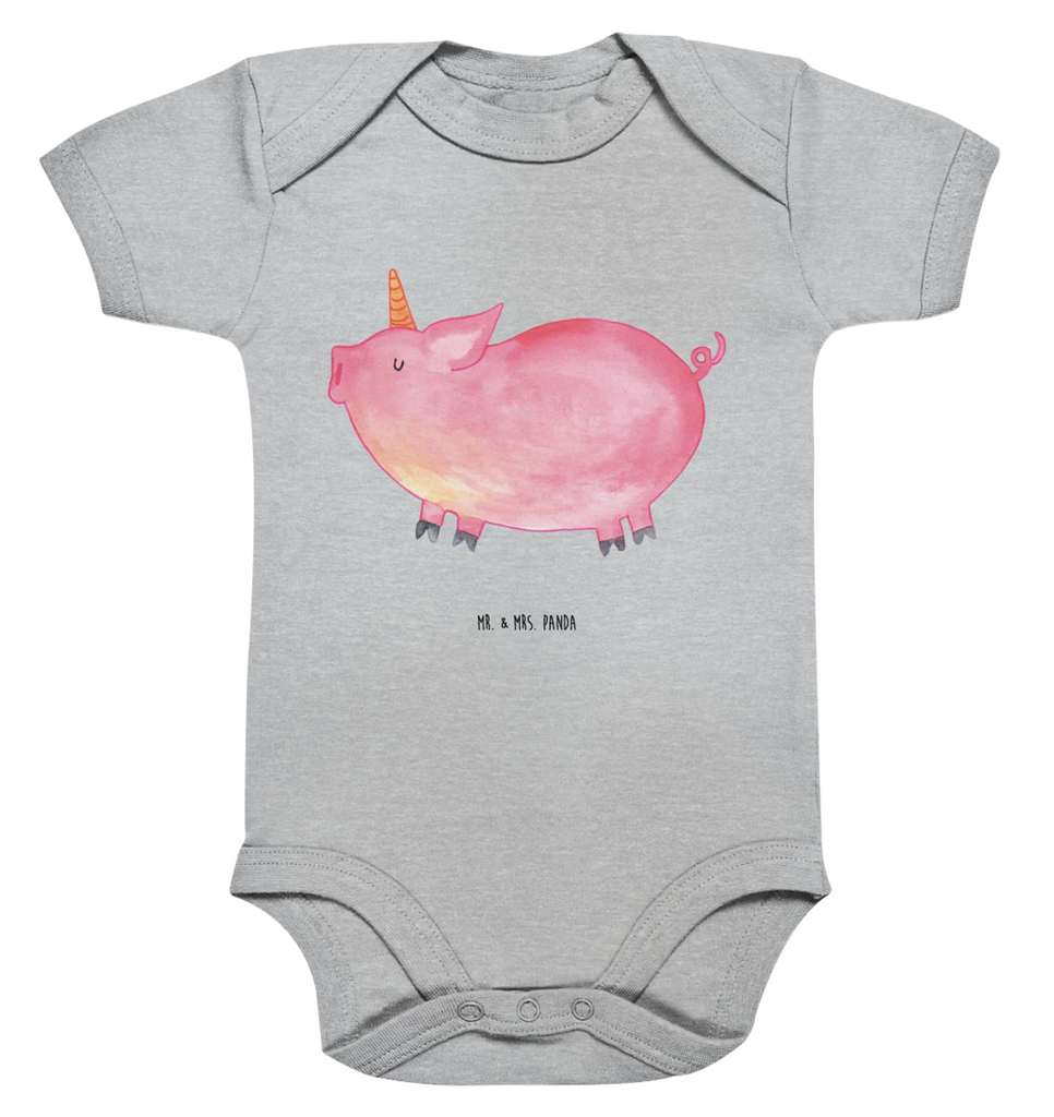 Organic Baby Body Einhorn Schwein Babykleidung, Babystrampler, Strampler, Wickelbody, Baby Erstausstattung, Junge, Mädchen, Einhorn, Einhörner, Einhorn Deko, Pegasus, Unicorn, Party, Spaß, Schwein, Schweinhorn, Bauer, witzig. lustig, Spruch, geschenk, Pig, Piggy, funny, english, englisch