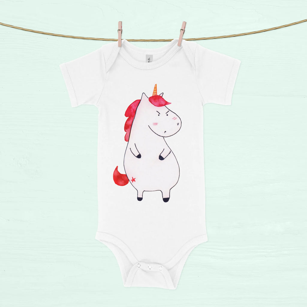 Organic Baby Body Einhorn Wut Babykleidung, Babystrampler, Strampler, Wickelbody, Baby Erstausstattung, Junge, Mädchen, Einhorn, Einhörner, Einhorn Deko, Pegasus, Unicorn, Realität, Ansage, lustlos, nein, Büro, Arbeit, wütend, dumme Fragen, lustig, Spaß, Geschenk