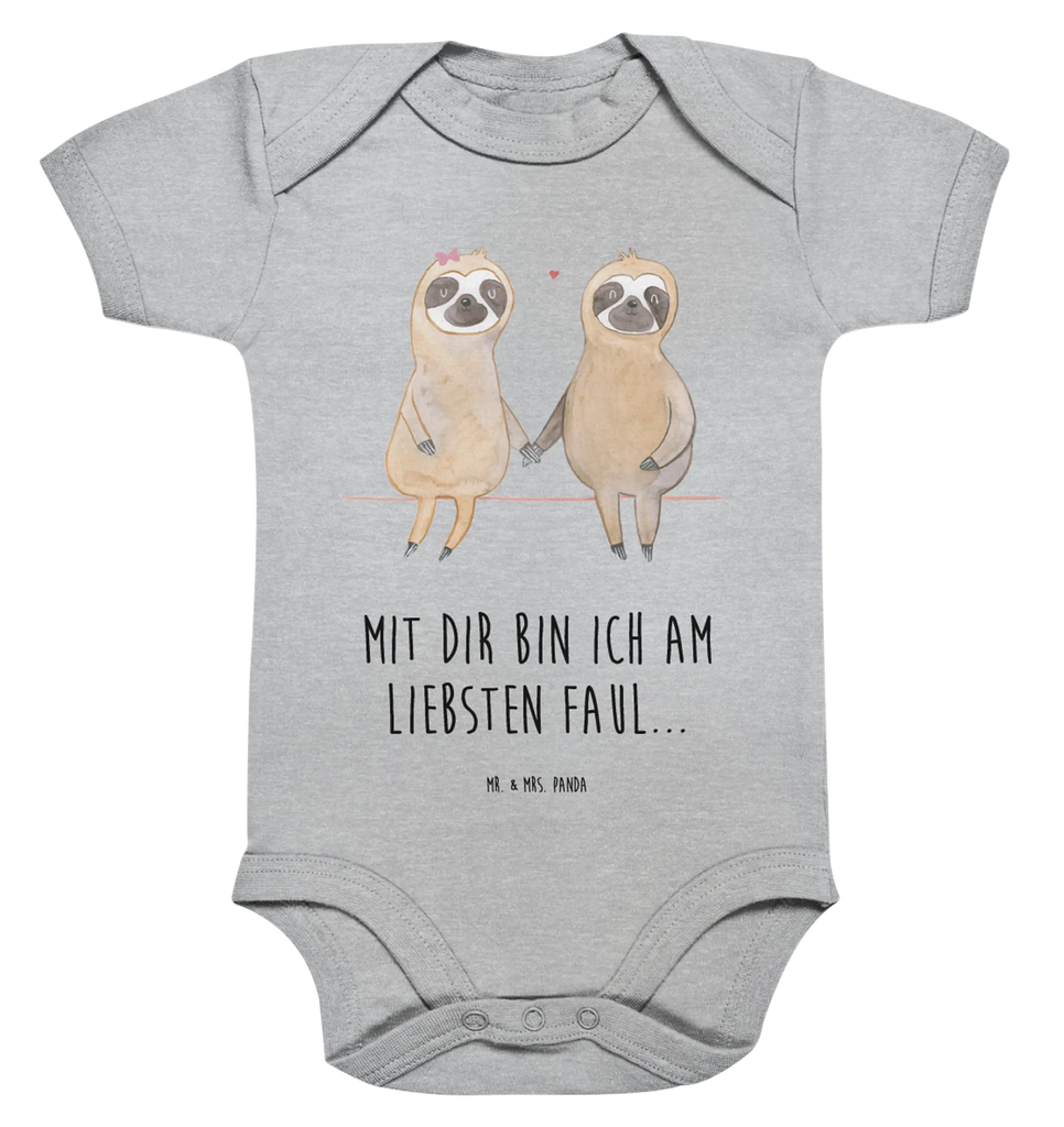 Organic Baby Body Faultier Pärchen Babykleidung, Babystrampler, Strampler, Wickelbody, Baby Erstausstattung, Junge, Mädchen, Faultier, Faultier Geschenk, Faultier Deko, Faultiere, faul, Lieblingstier, Liebe, Liebespaar, Faultierliebe, Faultierpärchen, verliebt, verlobt, gemeinsam, relaxen, Pärchen, Beziehung, Langsamkeit