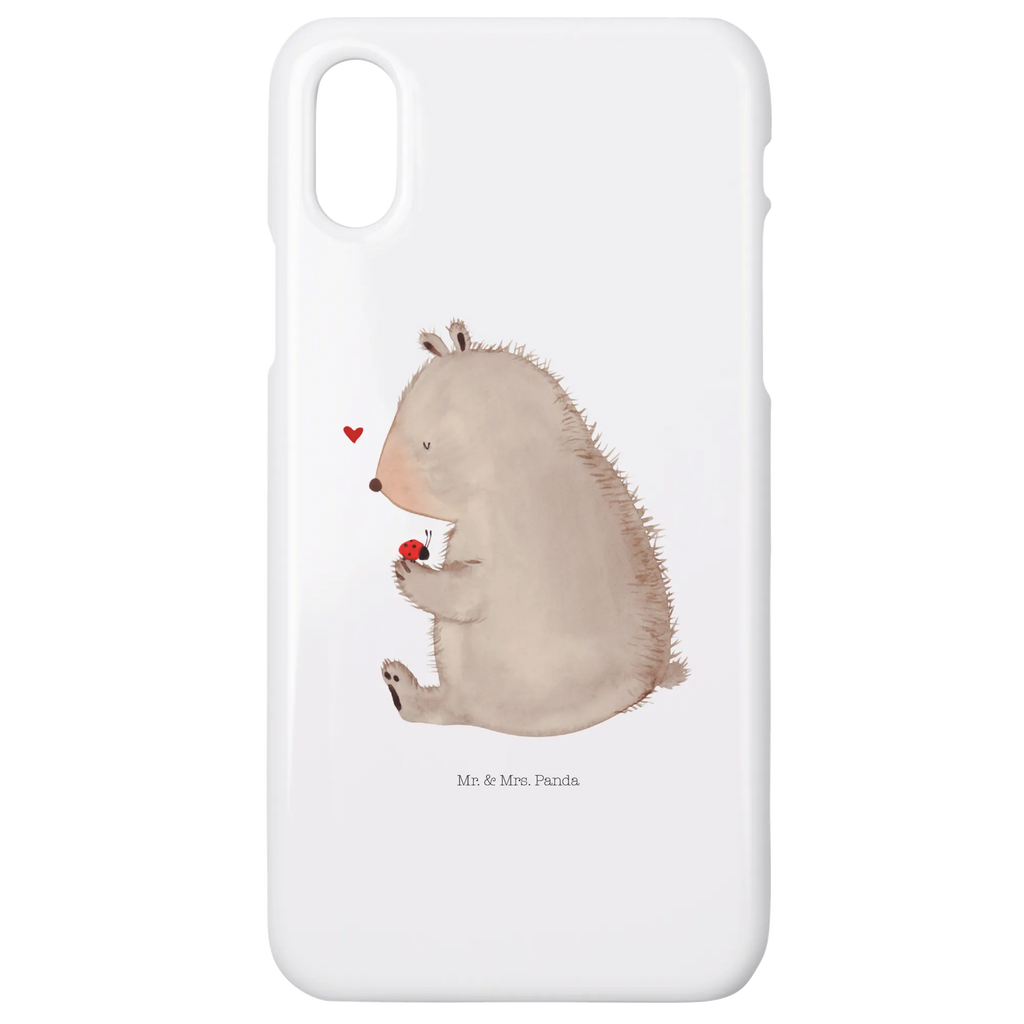 Handyhülle Bär Marienkäfer Handyhülle, Handycover, Cover, Handy, Hülle, Iphone 10, Iphone X, Bär, Teddy, Teddybär, Marienkäfer, Liebe, Freiheit, Motivation, Das Leben ist schön