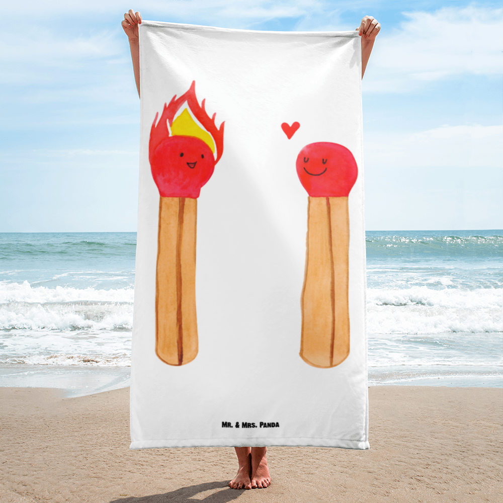 XL Badehandtuch Streichhölzer Handtuch, Badetuch, Duschtuch, Strandtuch, Saunatuch, Liebe, Partner, Freund, Freundin, Ehemann, Ehefrau, Heiraten, Verlobung, Heiratsantrag, Liebesgeschenk, Jahrestag, Hocheitstag, Streichhölzer