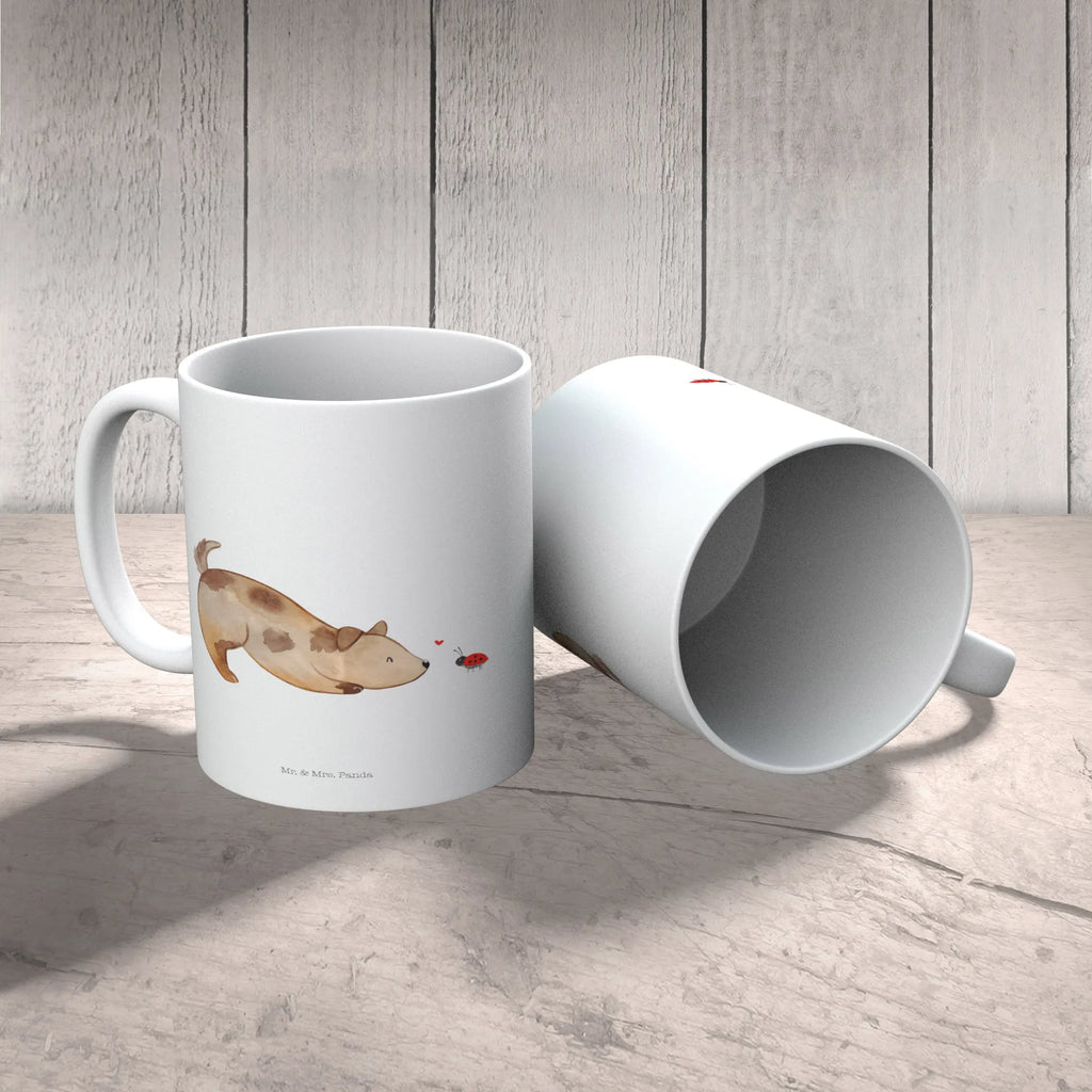 Tasse Hund Marienkäfer Tasse, Kaffeetasse, Teetasse, Becher, Kaffeebecher, Teebecher, Keramiktasse, Porzellantasse, Büro Tasse, Geschenk Tasse, Tasse Sprüche, Tasse Motive, Kaffeetassen, Tasse bedrucken, Designer Tasse, Cappuccino Tassen, Schöne Teetassen, Hund, Hundemotiv, Haustier, Hunderasse, Tierliebhaber, Hundebesitzer, Sprüche, Hunde, Hundespruch, Marienkäfer, Mischling, Mischlinghund