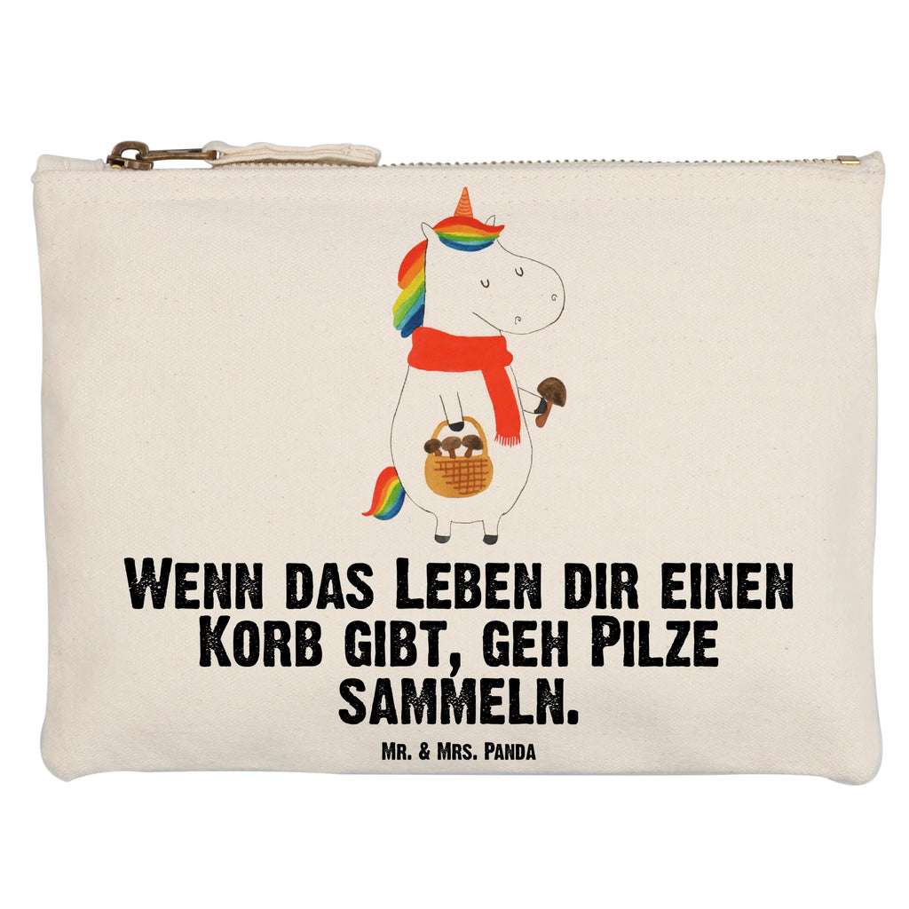 Schminktasche Einhorn Pilz Schminktasche, Kosmetiktasche, Kosmetikbeutel, Stiftemäppchen, Etui, Federmappe, Makeup, XXL, Schminketui, Kosmetiketui, Schlamperetui, Einhorn, Einhörner, Einhorn Deko, Pegasus, Unicorn, Pilze, Pilzsammler, Motivation, Spruch, Liebeskummer