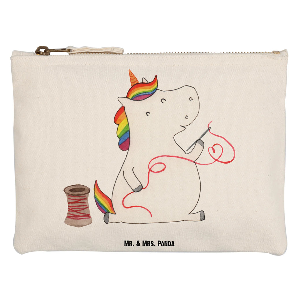 Schminktasche Einhorn Näherin Schminktasche, Kosmetiktasche, Kosmetikbeutel, Stiftemäppchen, Etui, Federmappe, Makeup, XXL, Schminketui, Kosmetiketui, Schlamperetui, Einhorn, Einhörner, Einhorn Deko, Pegasus, Unicorn, Näherin, nähen, Mädchen, Freundin, Häkeln, Stricken, basteln, Nähzimmer