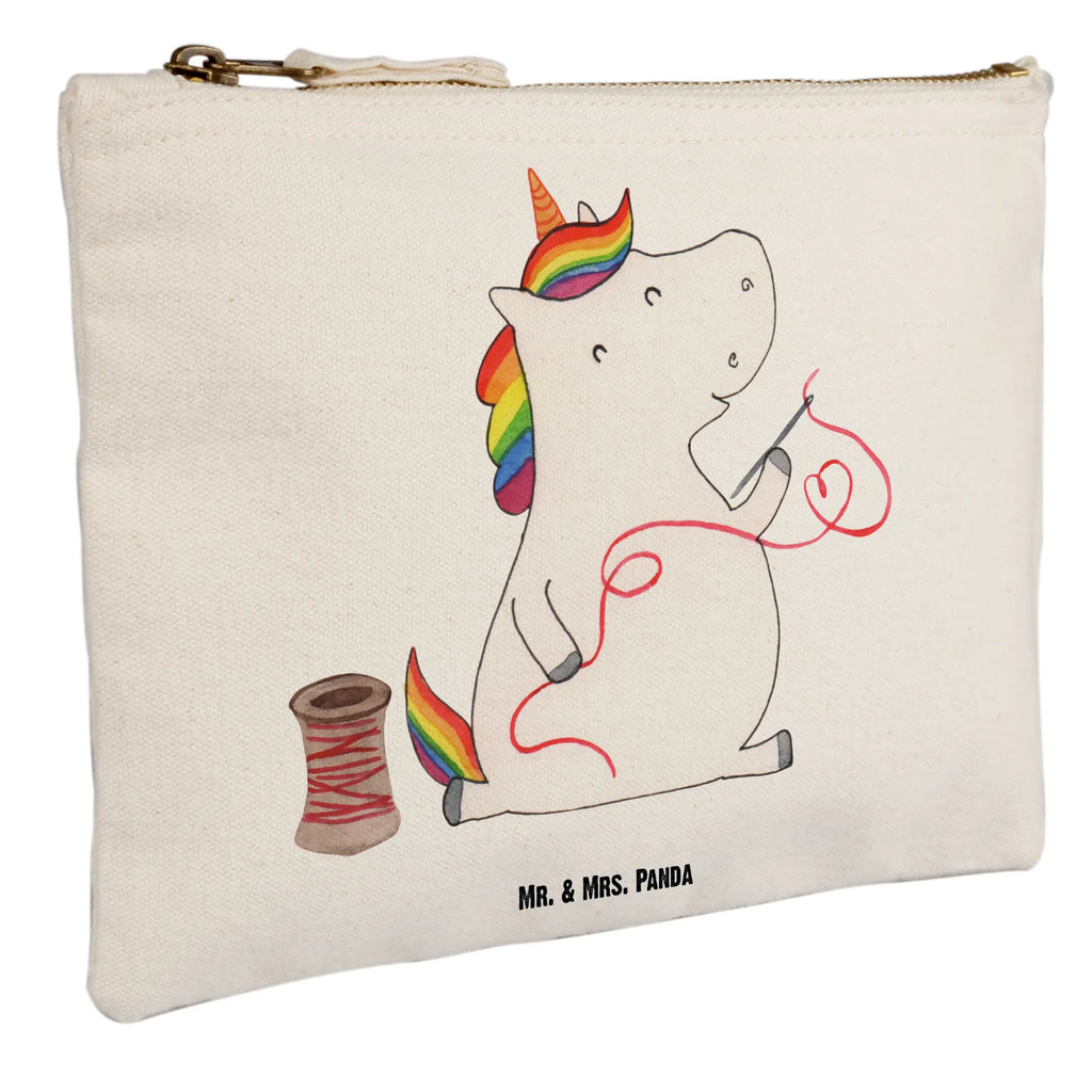 Schminktasche Einhorn Näherin Schminktasche, Kosmetiktasche, Kosmetikbeutel, Stiftemäppchen, Etui, Federmappe, Makeup, XXL, Schminketui, Kosmetiketui, Schlamperetui, Einhorn, Einhörner, Einhorn Deko, Pegasus, Unicorn, Näherin, nähen, Mädchen, Freundin, Häkeln, Stricken, basteln, Nähzimmer