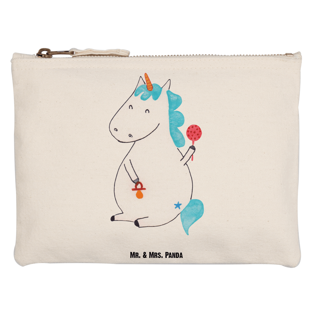 Schminktasche Einhorn Baby Schminktasche, Kosmetiktasche, Kosmetikbeutel, Stiftemäppchen, Etui, Federmappe, Makeup, XXL, Schminketui, Kosmetiketui, Schlamperetui, Einhorn, Einhörner, Einhorn Deko, Pegasus, Unicorn, Mutter, Geburt, Geburtstag, erstes Kind, Baby, Babyglück, Nachwuchs, Eltern, Party, Kind, Schnuller