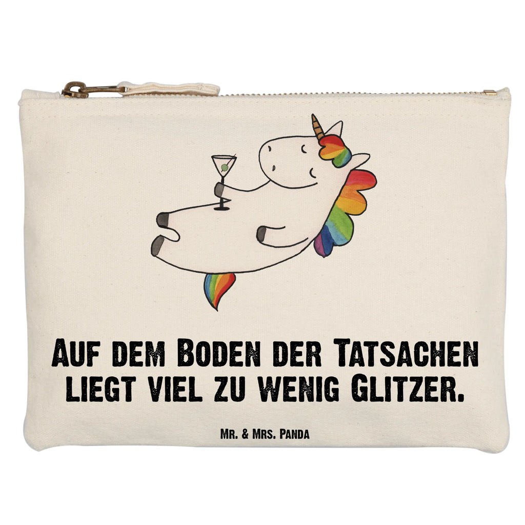 Schminktasche Einhorn Cocktail Schminktasche, Kosmetiktasche, Kosmetikbeutel, Stiftemäppchen, Etui, Federmappe, Makeup, XXL, Schminketui, Kosmetiketui, Schlamperetui, Einhorn, Einhörner, Einhorn Deko, Pegasus, Unicorn, Party, Spaß, Feiern, Caipirinha, Rum, Cuba Libre, Sekt, Freundin, Geburtstag, lustig, witzig, Spruch, Glitzer