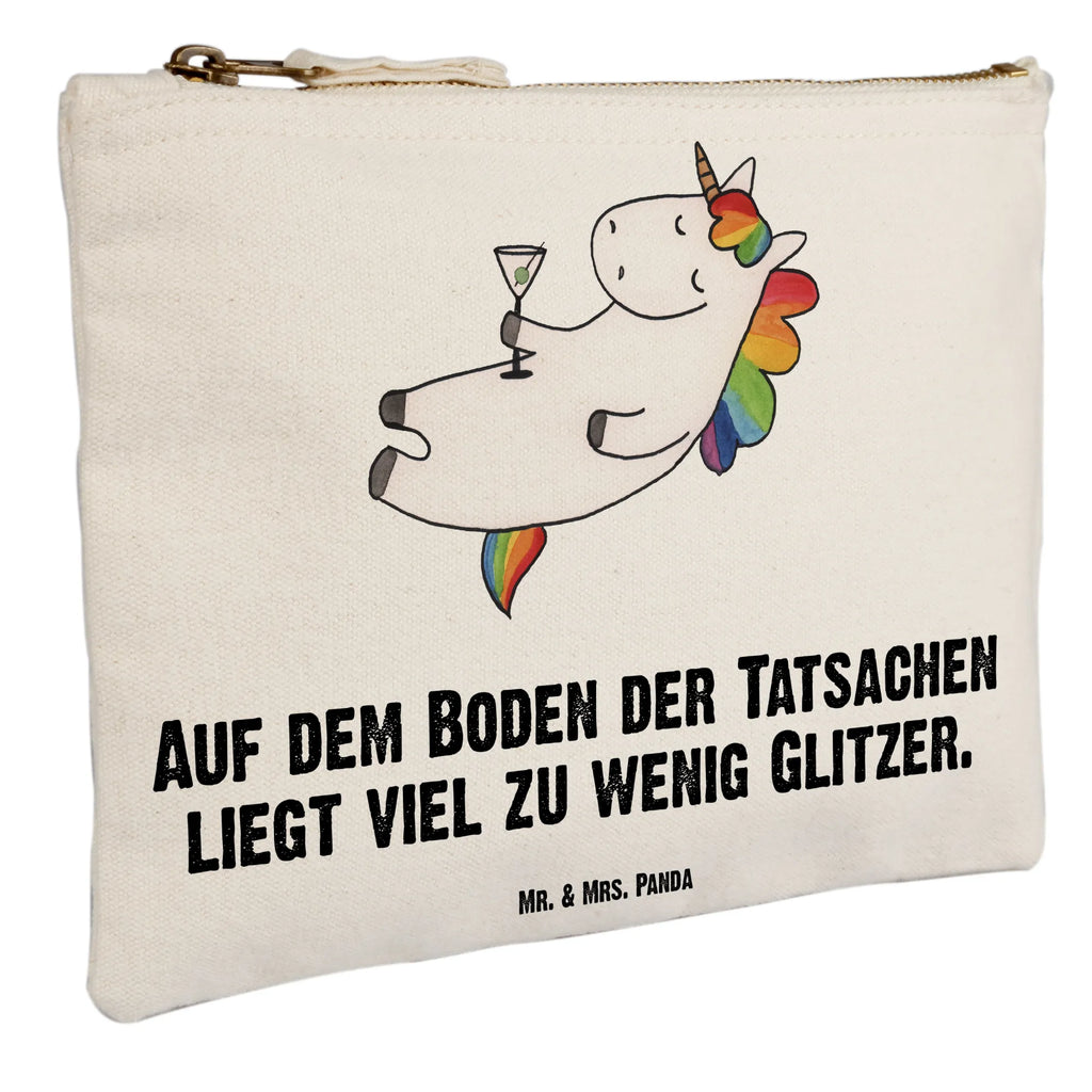 Schminktasche Einhorn Cocktail Schminktasche, Kosmetiktasche, Kosmetikbeutel, Stiftemäppchen, Etui, Federmappe, Makeup, XXL, Schminketui, Kosmetiketui, Schlamperetui, Einhorn, Einhörner, Einhorn Deko, Pegasus, Unicorn, Party, Spaß, Feiern, Caipirinha, Rum, Cuba Libre, Sekt, Freundin, Geburtstag, lustig, witzig, Spruch, Glitzer