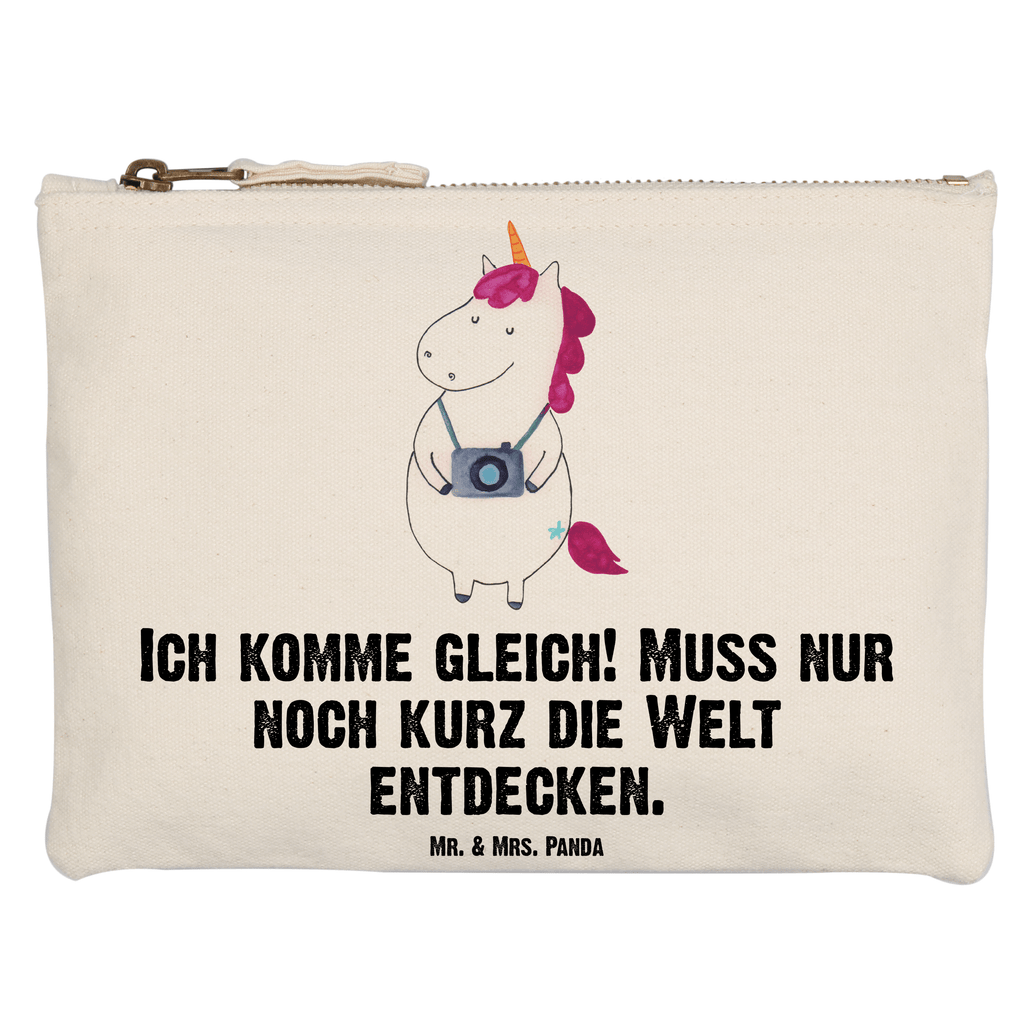 Schminktasche Einhorn Fotograf Schminktasche, Kosmetiktasche, Kosmetikbeutel, Stiftemäppchen, Etui, Federmappe, Makeup, XXL, Schminketui, Kosmetiketui, Schlamperetui, Einhorn, Einhörner, Einhorn Deko, Pegasus, Unicorn, Fotograf, Fotografie, Kamera, Reisen, Weltreise, Weltenbummler, Urlaub, Tourist, Kurztrip, Reise, Städtereise