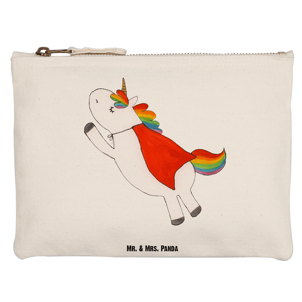 Schminktasche Einhorn Super Schminktasche, Kosmetiktasche, Kosmetikbeutel, Stiftemäppchen, Etui, Federmappe, Makeup, XXL, Schminketui, Kosmetiketui, Schlamperetui, Einhorn, Einhörner, Einhorn Deko, Pegasus, Unicorn, Traummann, Superheld, Held, Freundin, Geschenk, Girl, Mädchen