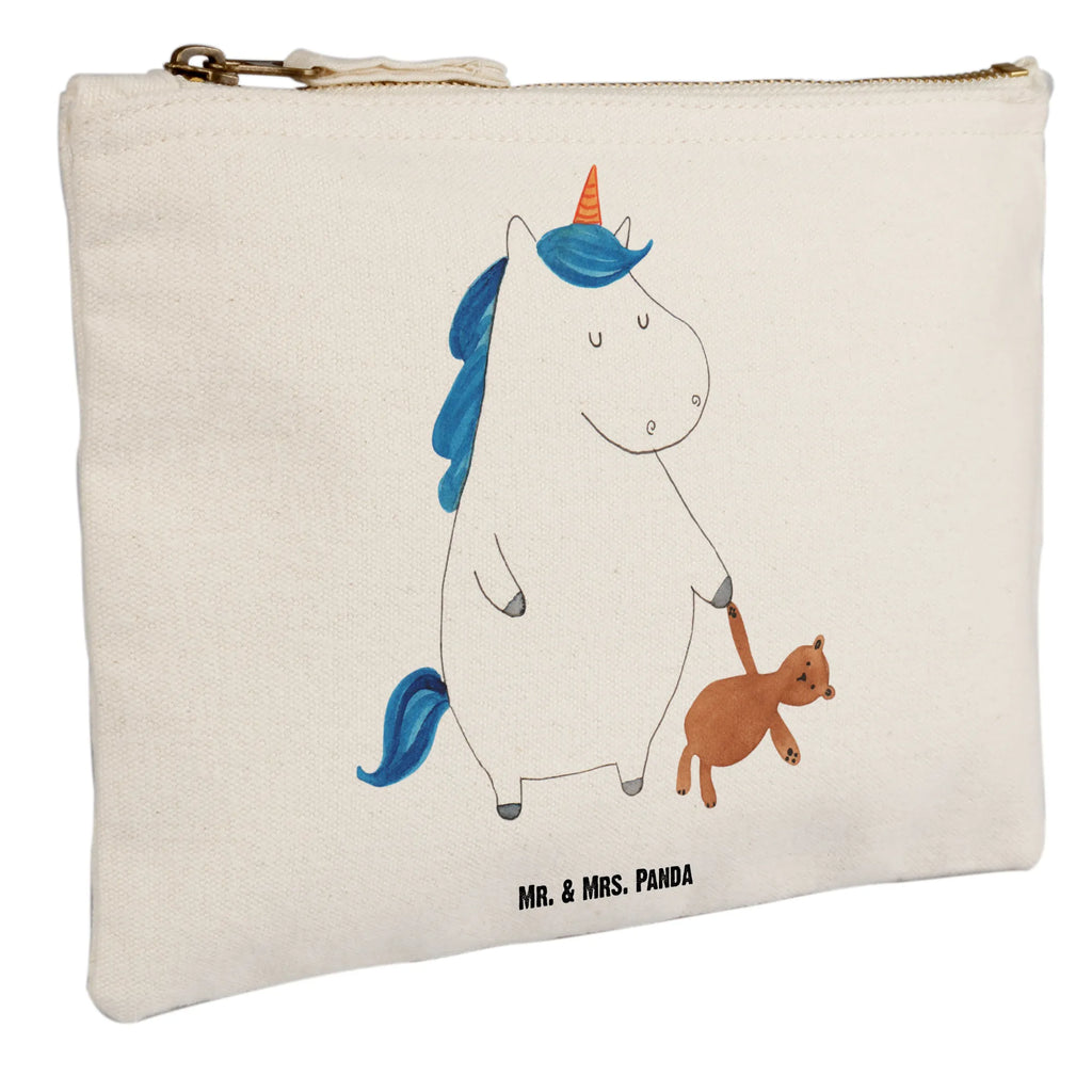 Schminktasche Einhorn Teddy Schminktasche, Kosmetiktasche, Kosmetikbeutel, Stiftemäppchen, Etui, Federmappe, Makeup, XXL, Schminketui, Kosmetiketui, Schlamperetui, Einhorn, Einhörner, Einhorn Deko, Pegasus, Unicorn, schlafen, gute Nacht, Single, Bett, Träumen, Freundin, Singleleben