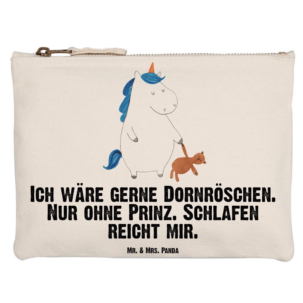 Schminktasche Einhorn Teddy Schminktasche, Kosmetiktasche, Kosmetikbeutel, Stiftemäppchen, Etui, Federmappe, Makeup, XXL, Schminketui, Kosmetiketui, Schlamperetui, Einhorn, Einhörner, Einhorn Deko, Pegasus, Unicorn, schlafen, gute Nacht, Single, Bett, Träumen, Freundin, Singleleben