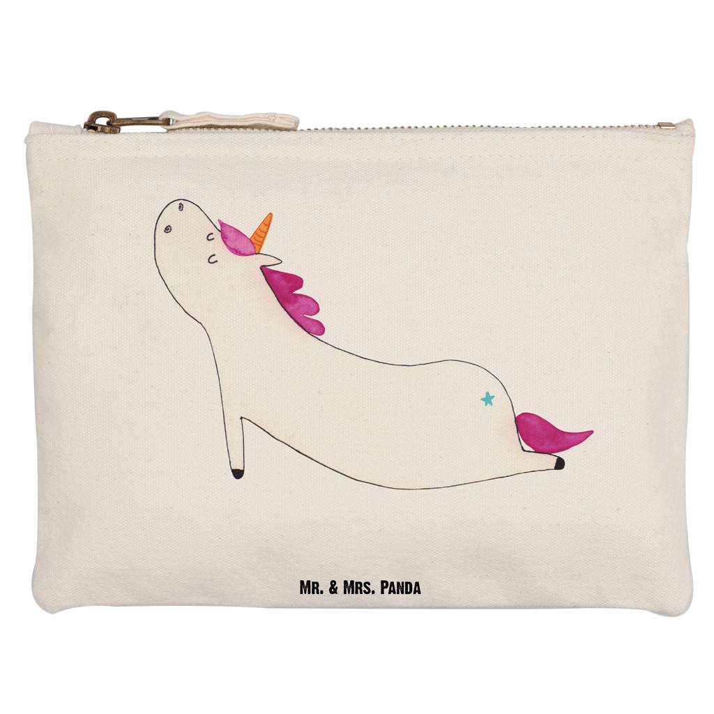 Schminktasche Einhorn Yoga Schminktasche, Kosmetiktasche, Kosmetikbeutel, Stiftemäppchen, Etui, Federmappe, Makeup, XXL, Schminketui, Kosmetiketui, Schlamperetui, Einhorn, Einhörner, Einhorn Deko, Pegasus, Unicorn, Yoga, Namaste, Achtsamkeit, Entspannung, Joga, Yogamatte, Sport, lustig, witzig, süß