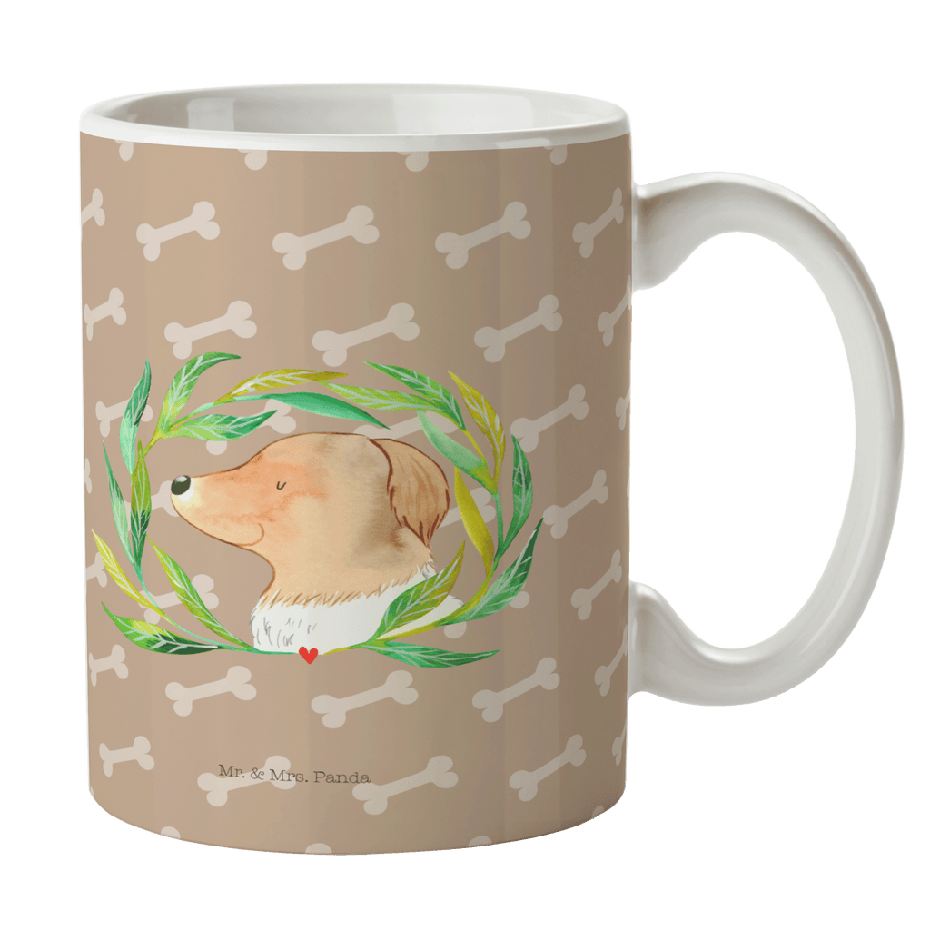 Tasse Hund Blumen Tasse, Kaffeetasse, Teetasse, Becher, Kaffeebecher, Teebecher, Keramiktasse, Porzellantasse, Büro Tasse, Geschenk Tasse, Tasse Sprüche, Tasse Motive, Kaffeetassen, Tasse bedrucken, Designer Tasse, Cappuccino Tassen, Schöne Teetassen, Hund, Hundemotiv, Haustier, Hunderasse, Tierliebhaber, Hundebesitzer, Sprüche, Ranke, Therapie, Selbsttherapie, Hundeliebe, Hundeglück, Hunde