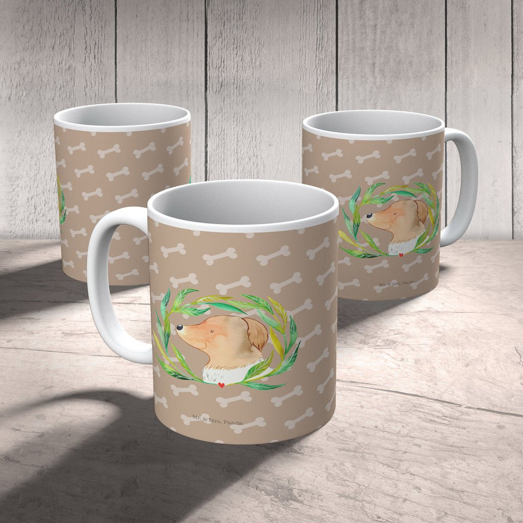 Tasse Hund Blumen Tasse, Kaffeetasse, Teetasse, Becher, Kaffeebecher, Teebecher, Keramiktasse, Porzellantasse, Büro Tasse, Geschenk Tasse, Tasse Sprüche, Tasse Motive, Kaffeetassen, Tasse bedrucken, Designer Tasse, Cappuccino Tassen, Schöne Teetassen, Hund, Hundemotiv, Haustier, Hunderasse, Tierliebhaber, Hundebesitzer, Sprüche, Ranke, Therapie, Selbsttherapie, Hundeliebe, Hundeglück, Hunde