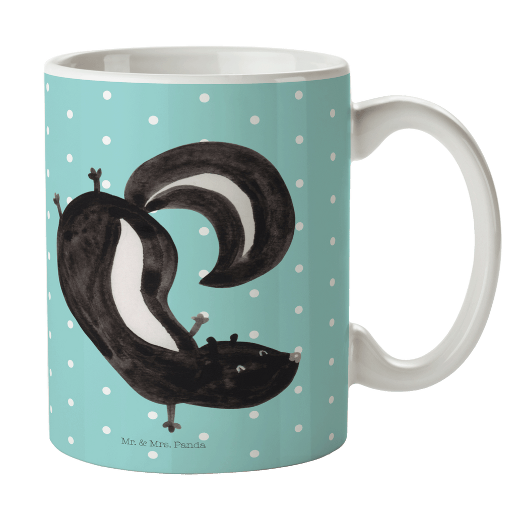 Tasse Stinktier Handstand Tasse, Kaffeetasse, Teetasse, Becher, Kaffeebecher, Teebecher, Keramiktasse, Porzellantasse, Büro Tasse, Geschenk Tasse, Tasse Sprüche, Tasse Motive, Kaffeetassen, Tasse bedrucken, Designer Tasse, Cappuccino Tassen, Schöne Teetassen, Stinktier, Skunk, Wildtier, Raubtier, Stinker, Stinki, Spielplatz, verpielt, Kind