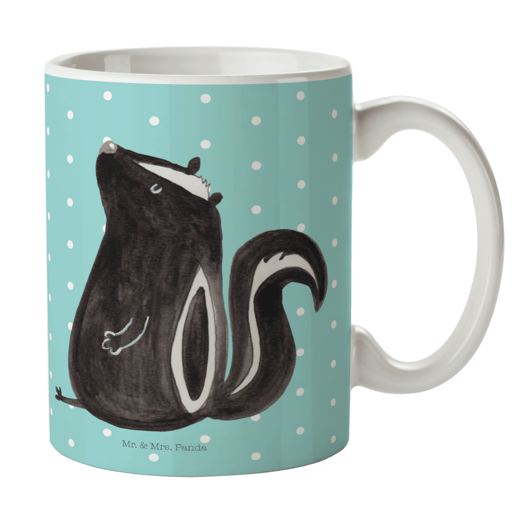 Tasse Stinktier Sitzen Tasse, Kaffeetasse, Teetasse, Becher, Kaffeebecher, Teebecher, Keramiktasse, Porzellantasse, Büro Tasse, Geschenk Tasse, Tasse Sprüche, Tasse Motive, Kaffeetassen, Tasse bedrucken, Designer Tasse, Cappuccino Tassen, Schöne Teetassen, Stinktier, Skunk, Wildtier, Raubtier, Stinker, Stinki, Spruch, Büro, Recht, Besserwisser