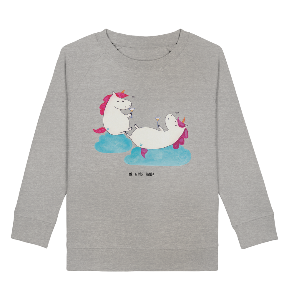 Organic Kinder Pullover Einhörner Sekt Kinder Pullover, Kinder Sweatshirt, Jungen, Mädchen, Einhorn, Einhörner, Einhorn Deko, Pegasus, Unicorn, Freundinnen, Freundin, BFF, Sekt, Mädelsabend, Spaß, Party, Korken, Anstoßen, Beste