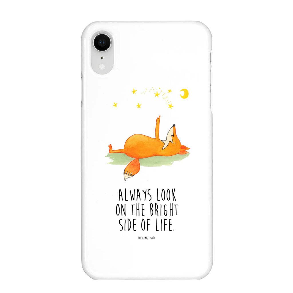 Handyhülle Fuchs Sterne Handyhülle, Handycover, Cover, Handy, Hülle, Iphone 10, Iphone X, Fuchs, Füchse, tröstende Worte, Spruch positiv, Spruch schön, Romantik, Always Look on the Bright Side of Life