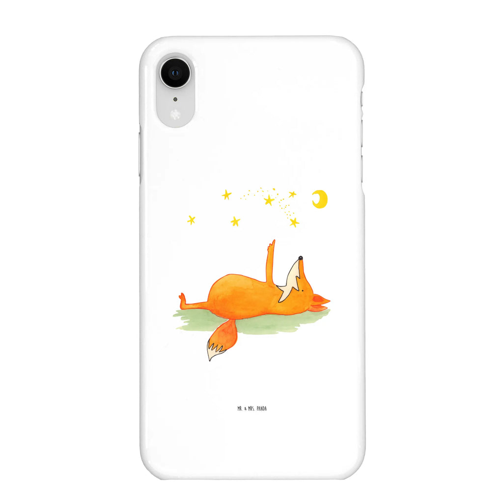 Handyhülle Fuchs Sterne Handyhülle, Handycover, Cover, Handy, Hülle, Iphone 10, Iphone X, Fuchs, Füchse, tröstende Worte, Spruch positiv, Spruch schön, Romantik, Always Look on the Bright Side of Life