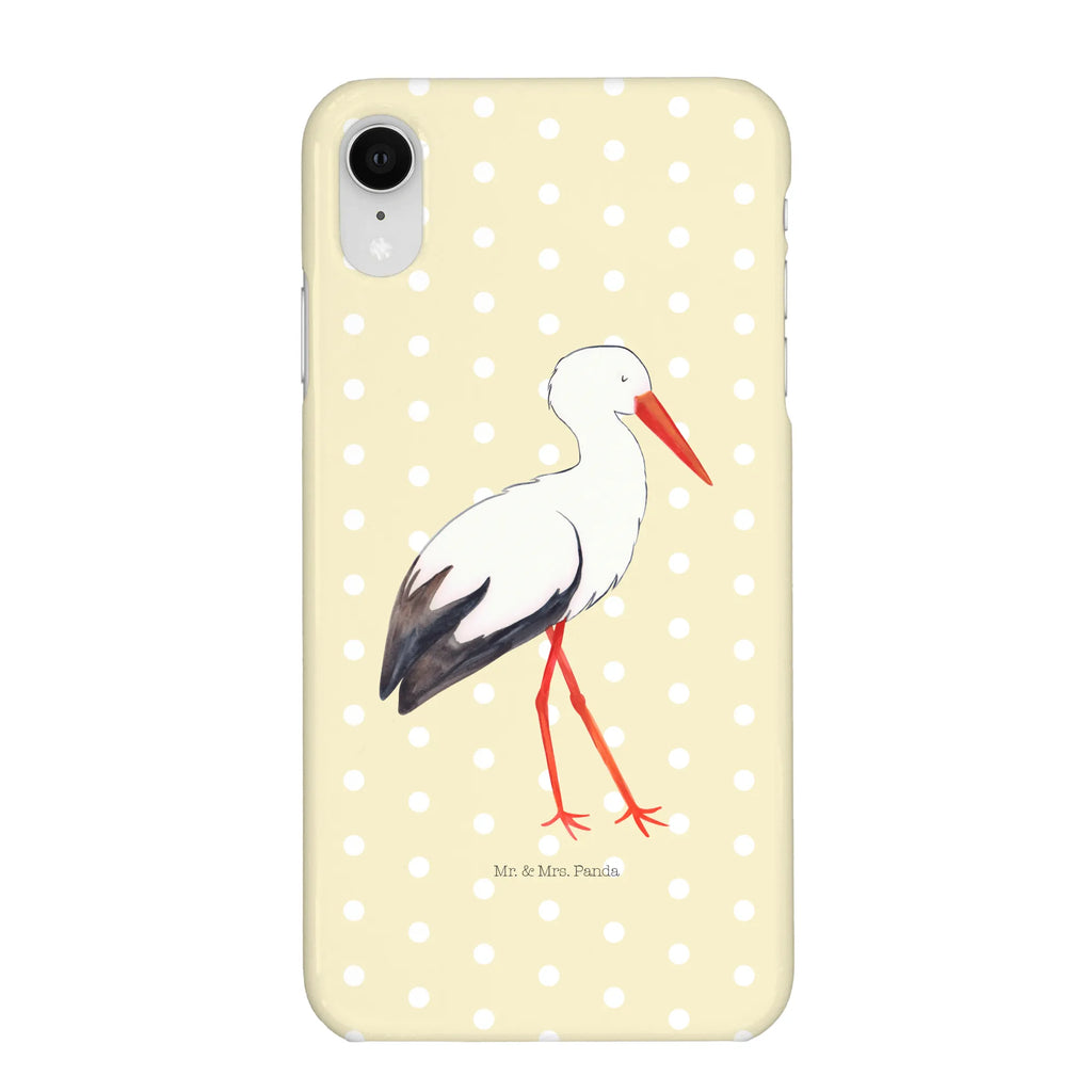 Handyhülle Storch Handyhülle, Handycover, Cover, Handy, Hülle, Iphone 10, Iphone X, Tiermotive, Gute Laune, lustige Sprüche, Tiere, Storch, Störche, Schwangerschaft, Geburt, Mutter, Mütter, Mutter werden, Schwanger, Babybauch, Baby