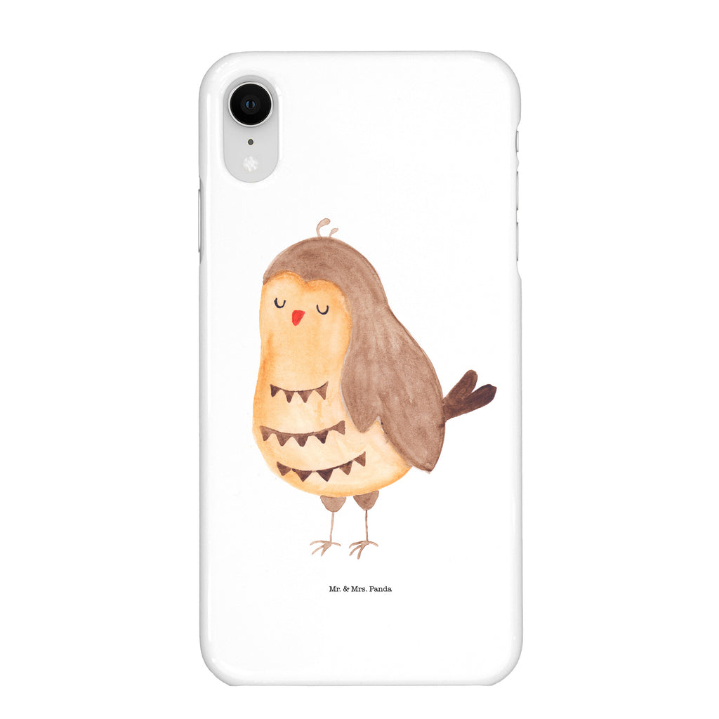 Handyhülle Eule Zufrieden Handyhülle, Handycover, Cover, Handy, Hülle, Iphone 10, Iphone X, Eule, Eule Spruch, Eule deko, Owl, Liebe Spruch, Romantisch, Wortspiel lustig, Spruch schön, Geschenk Hochzeitstag