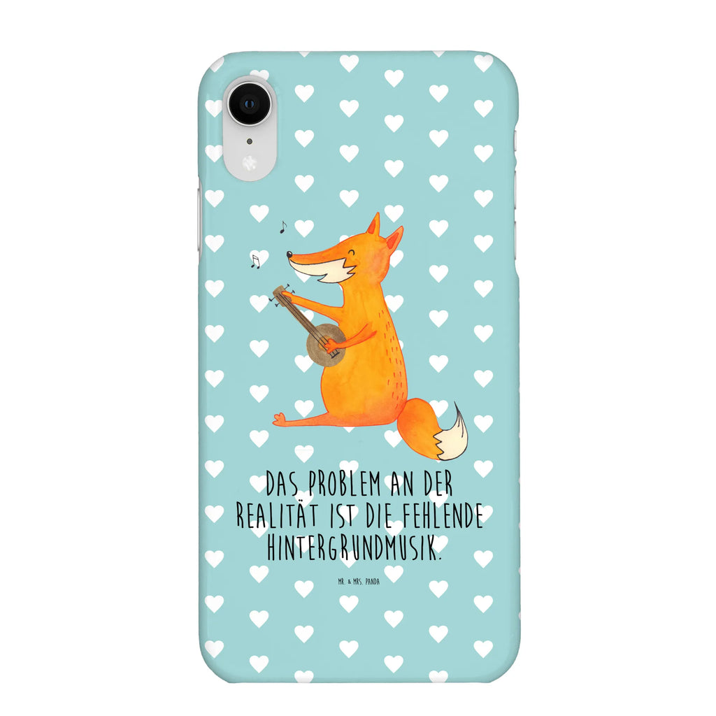 Handyhülle Fuchs Gitarre Handyhülle, Handycover, Cover, Handy, Hülle, Iphone 10, Iphone X, Fuchs, Füchse, Geschenk Musiker, Musik Spruch, Musikerin, Sänger, Sängerin, Gitarre