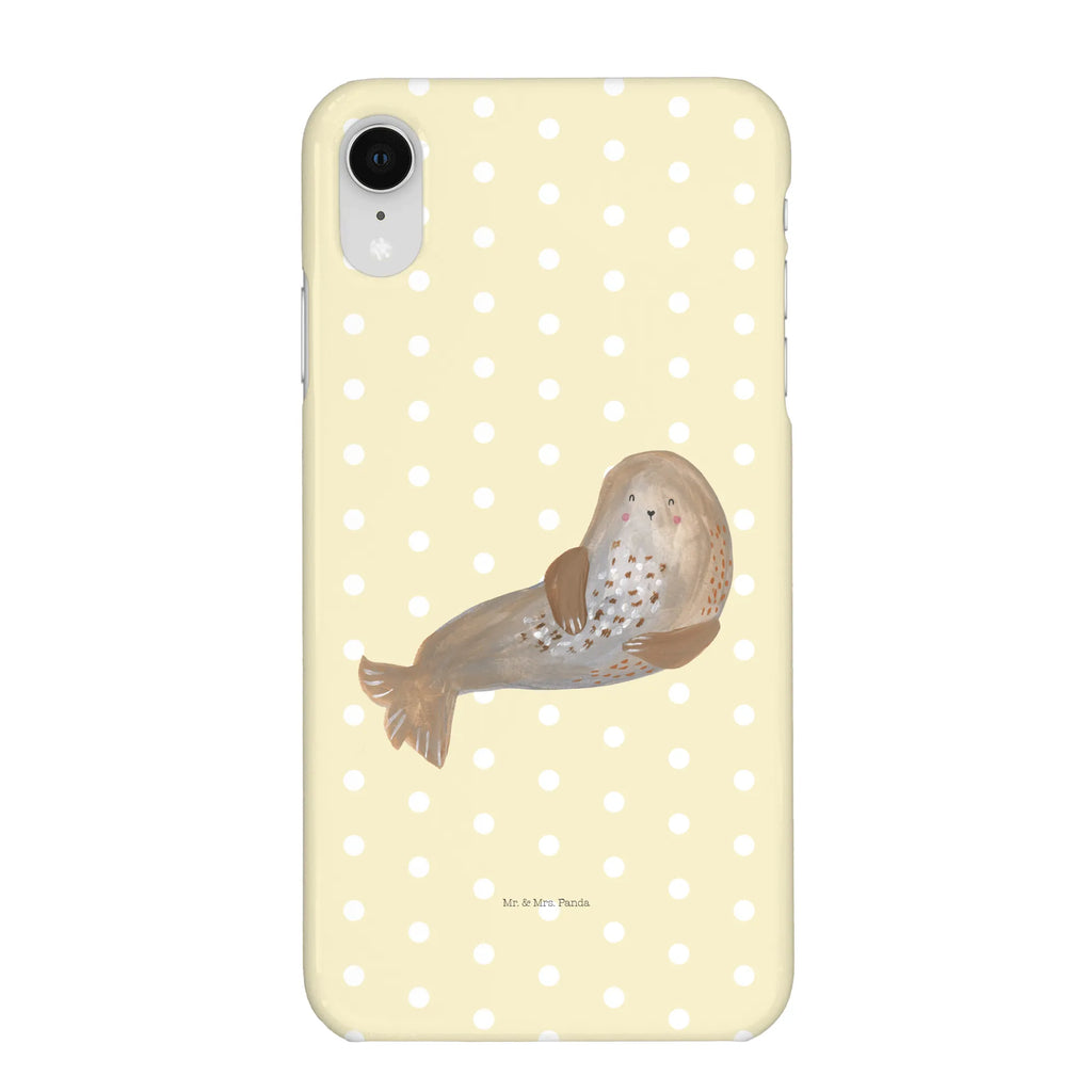 Handyhülle Robbe Lachen Handyhülle, Handycover, Cover, Handy, Hülle, Iphone 10, Iphone X, Tiermotive, Gute Laune, lustige Sprüche, Tiere, Robbe, Robben, Seehund, Strand, Meerestier, Ostsee, Nordsee