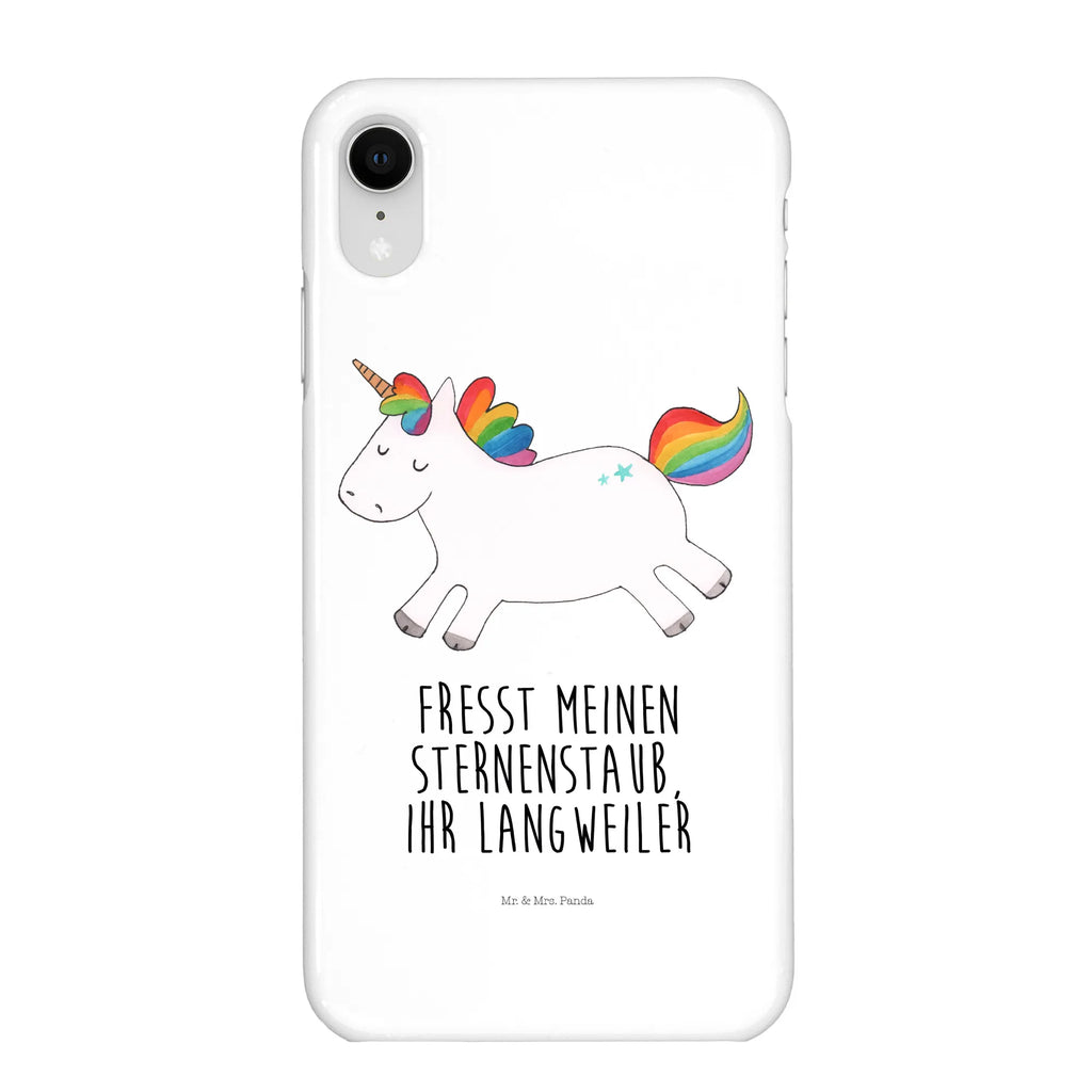 Handyhülle Einhorn Happy Handyhülle, Handycover, Cover, Handy, Hülle, Iphone 10, Iphone X, Einhorn, Einhörner, Einhorn Deko, Unicorn, glücklich, fröhlich, Spaß, Freude, Lebensfreude, witzig, spannend, Lächeln, Lachen