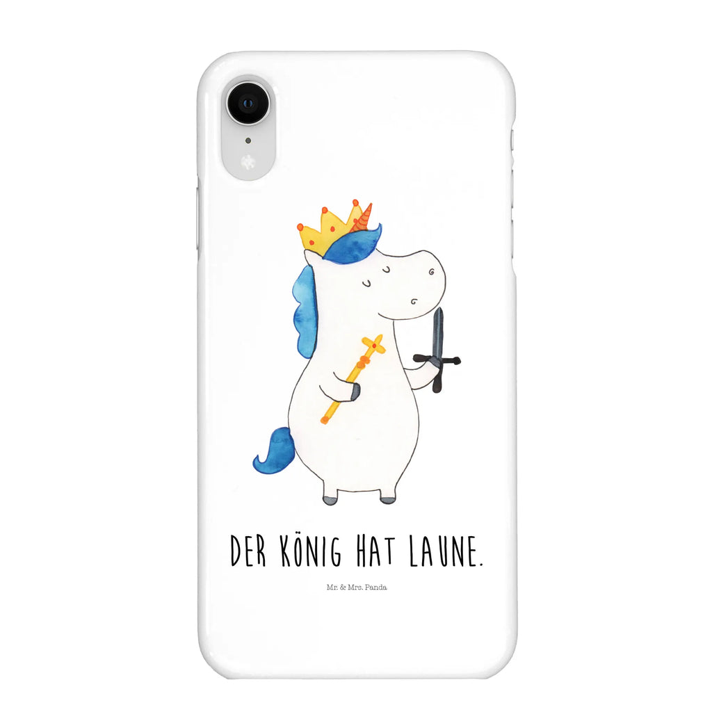 Handyhülle Einhorn König mit Schwert Handyhülle, Handycover, Cover, Handy, Hülle, Iphone 10, Iphone X, Einhorn, Einhörner, Einhorn Deko, Pegasus, Unicorn, König, Ritter, Mittelalter