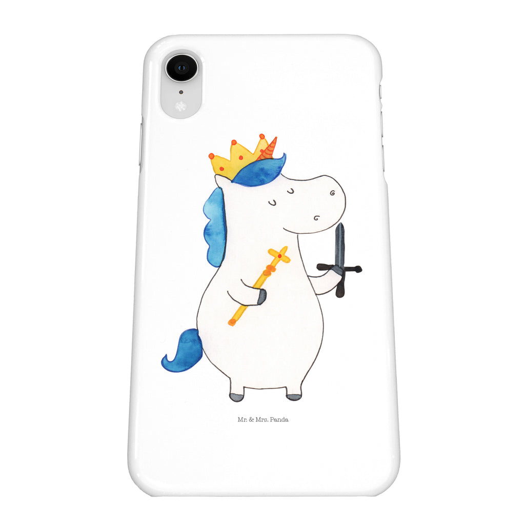 Handyhülle Einhorn König mit Schwert Handyhülle, Handycover, Cover, Handy, Hülle, Iphone 10, Iphone X, Einhorn, Einhörner, Einhorn Deko, Pegasus, Unicorn, König, Ritter, Mittelalter