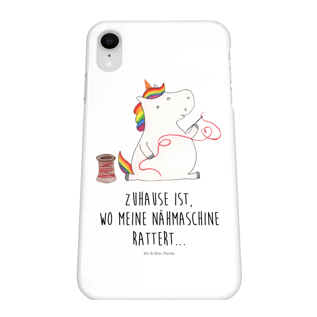 Handyhülle Einhorn Näherin Handyhülle, Handycover, Cover, Handy, Hülle, Iphone 10, Iphone X, Einhorn, Einhörner, Einhorn Deko, Pegasus, Unicorn, Näherin, nähen, Mädchen, Freundin, Häkeln, Stricken, basteln, Nähzimmer