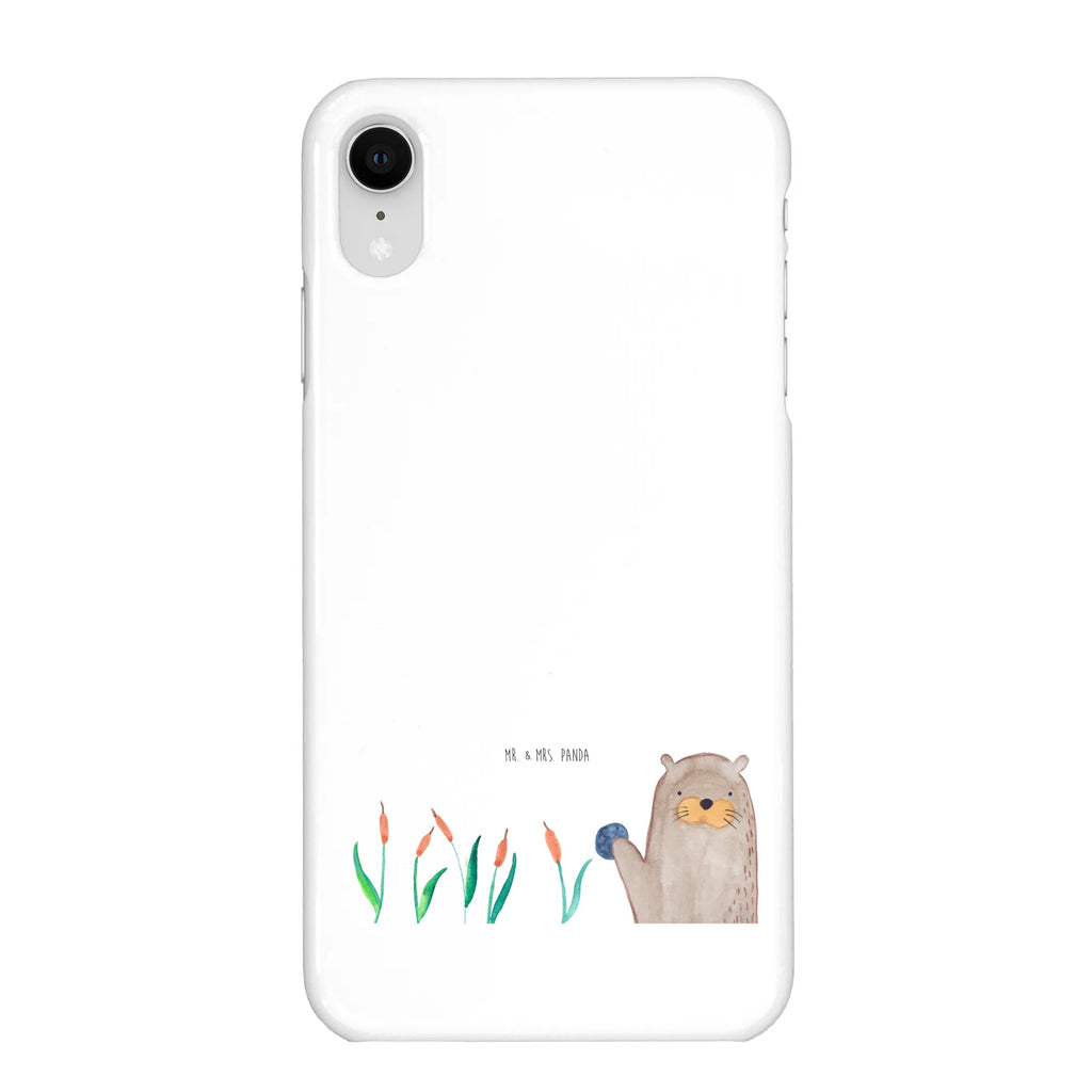 Handyhülle Otter Stein Handyhülle, Handycover, Cover, Handy, Hülle, Iphone 10, Iphone X, Otter, Fischotter, Seeotter, Otter Seeotter See Otter