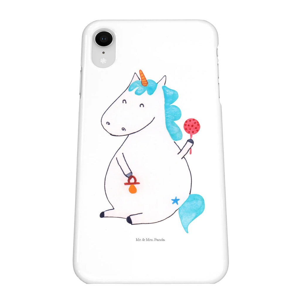 Handyhülle Einhorn Baby Handyhülle, Handycover, Cover, Handy, Hülle, Iphone 10, Iphone X, Einhorn, Einhörner, Einhorn Deko, Pegasus, Unicorn, Mutter, Geburt, Geburtstag, erstes Kind, Baby, Babyglück, Nachwuchs, Eltern, Party, Kind, Schnuller