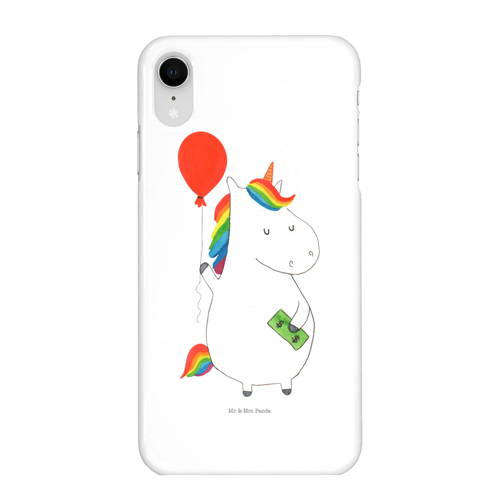 Handyhülle Einhorn Luftballon Handyhülle, Handycover, Cover, Handy, Hülle, Iphone 10, Iphone X, Einhorn, Einhörner, Einhorn Deko, Pegasus, Unicorn, Luftballon, Geld, Lebenslust, Freude, Geschenk, Freundin