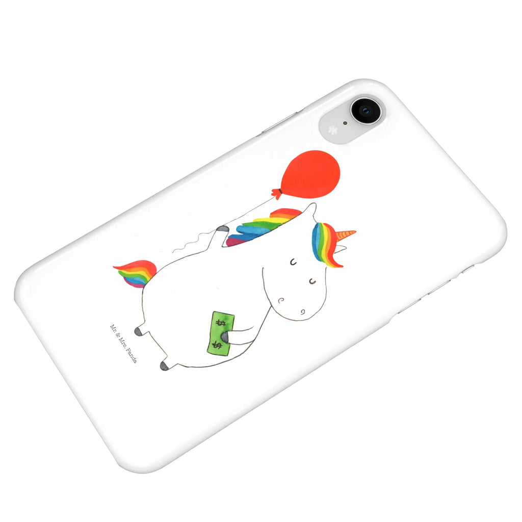 Handyhülle Einhorn Luftballon Handyhülle, Handycover, Cover, Handy, Hülle, Iphone 10, Iphone X, Einhorn, Einhörner, Einhorn Deko, Pegasus, Unicorn, Luftballon, Geld, Lebenslust, Freude, Geschenk, Freundin