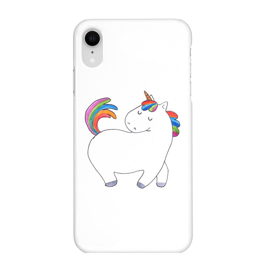 Handyhülle Einhorn Stolzieren Handyhülle, Handycover, Cover, Handy, Hülle, Iphone 10, Iphone X, Einhorn, Einhörner, Einhorn Deko, Pegasus, Unicorn, stolz, anders, bunt, Pferd, Reiter, Reiten, Freundin, Geschenk