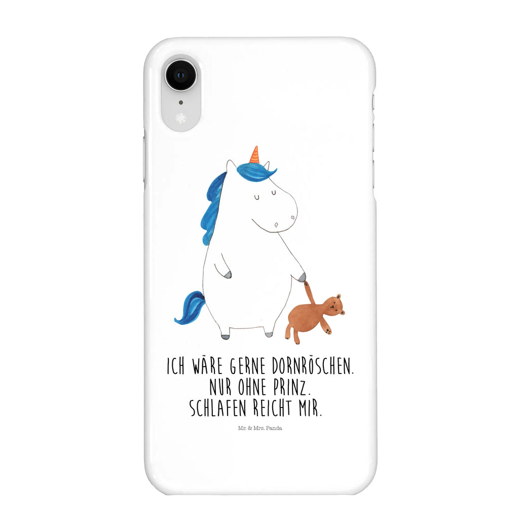 Handyhülle Einhorn Teddy Handyhülle, Handycover, Cover, Handy, Hülle, Iphone 10, Iphone X, Einhorn, Einhörner, Einhorn Deko, Pegasus, Unicorn, schlafen, gute Nacht, Single, Bett, Träumen, Freundin, Singleleben