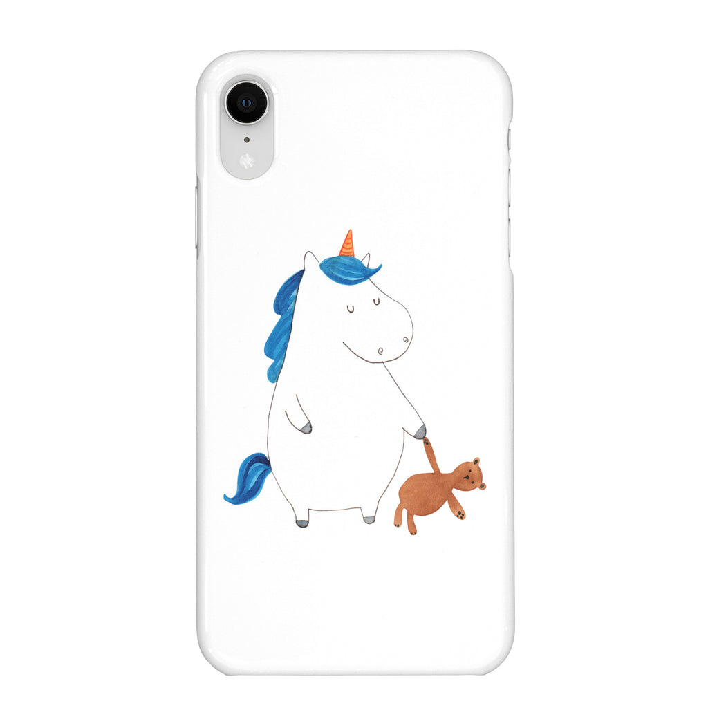 Handyhülle Einhorn Teddy Handyhülle, Handycover, Cover, Handy, Hülle, Iphone 10, Iphone X, Einhorn, Einhörner, Einhorn Deko, Pegasus, Unicorn, schlafen, gute Nacht, Single, Bett, Träumen, Freundin, Singleleben