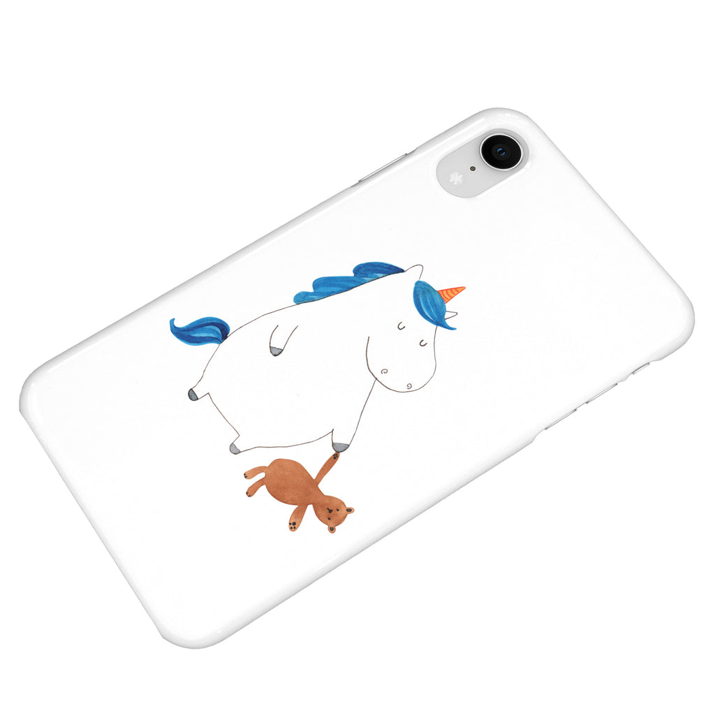 Handyhülle Einhorn Teddy Handyhülle, Handycover, Cover, Handy, Hülle, Iphone 10, Iphone X, Einhorn, Einhörner, Einhorn Deko, Pegasus, Unicorn, schlafen, gute Nacht, Single, Bett, Träumen, Freundin, Singleleben