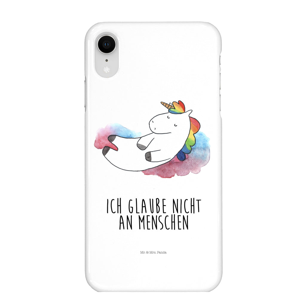 Handyhülle Einhorn Wolke 7 Handyhülle, Handycover, Cover, Handy, Hülle, Iphone 10, Iphone X, Einhorn, Einhörner, Einhorn Deko, Pegasus, Unicorn, verliebt, Menschen, witzig, lustig, Geschenk, Glaube, Realität, Lächeln