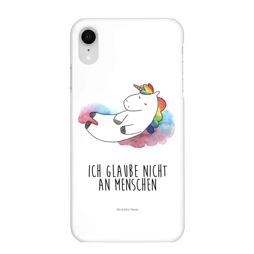 Handyhülle Einhorn Wolke 7 Handyhülle, Handycover, Cover, Handy, Hülle, Iphone 10, Iphone X, Einhorn, Einhörner, Einhorn Deko, Pegasus, Unicorn, verliebt, Menschen, witzig, lustig, Geschenk, Glaube, Realität, Lächeln