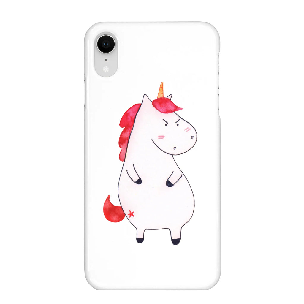 Handyhülle Einhorn Wut Handyhülle, Handycover, Cover, Handy, Hülle, Iphone 10, Iphone X, Einhorn, Einhörner, Einhorn Deko, Pegasus, Unicorn, Realität, Ansage, lustlos, nein, Büro, Arbeit, wütend, dumme Fragen, lustig, Spaß, Geschenk