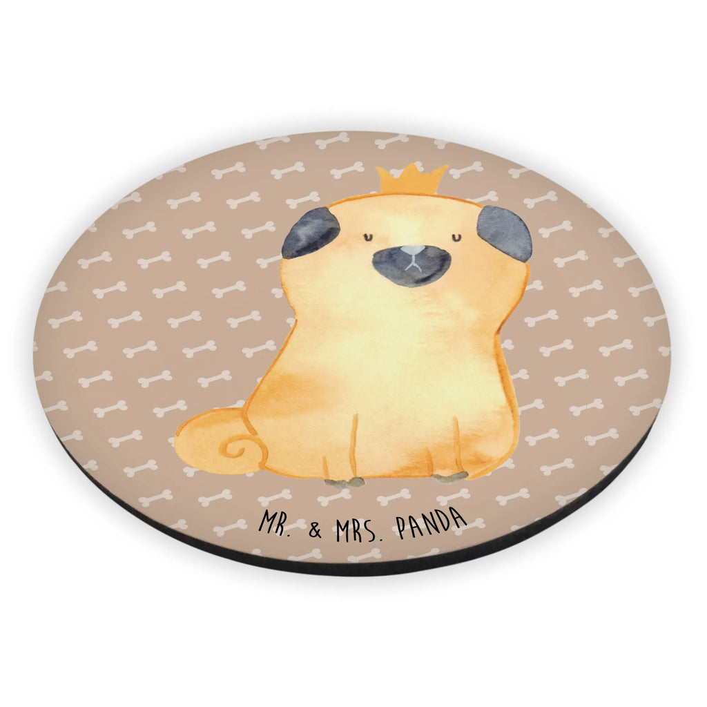 Rund Magnet Mops Krone Kühlschrankmagnet, Pinnwandmagnet, Souvenir Magnet, Motivmagnete, Dekomagnet, Whiteboard Magnet, Notiz Magnet, Kühlschrank Dekoration, Hund, Hundemotiv, Haustier, Hunderasse, Tierliebhaber, Hundebesitzer, Sprüche, Mops, allergisch, kinderlos, Hausregel, Hundebesitzer. Spruch, lustig